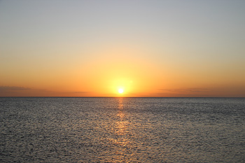 Sunset at the beach